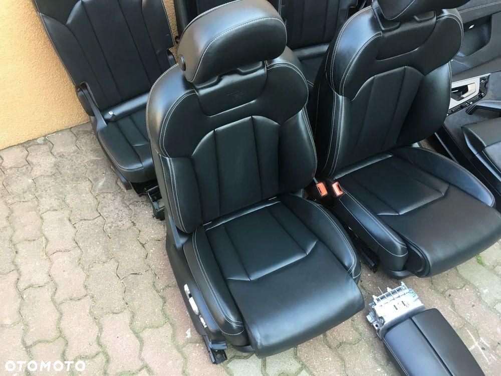 AUDI Q7 4M S-LINE FOTEL FOTELE KANAPA BOCZKI TAPICERKA / 5 OSOBOWA ISOFIX - 7