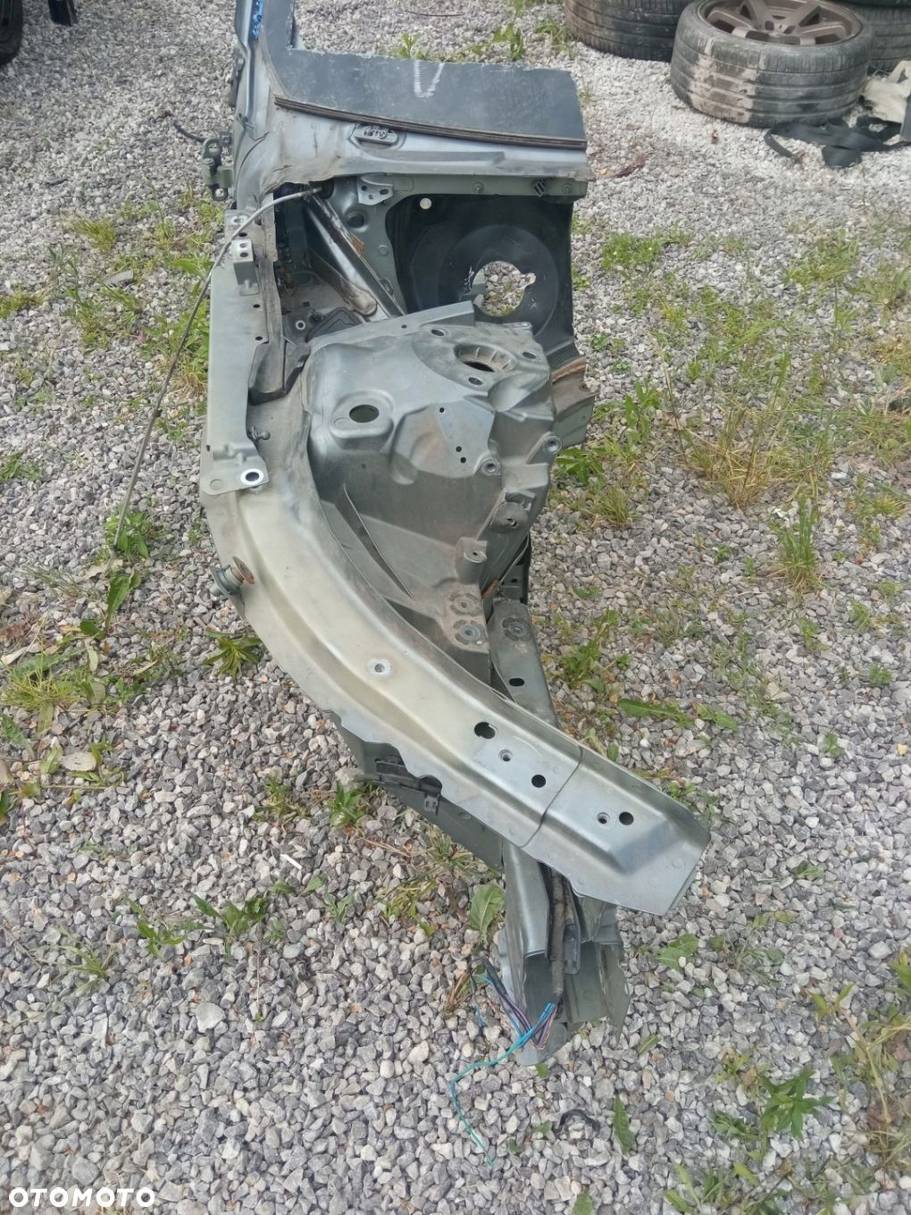 VOLVO V60 II ĆWIARTKA PRAWA PRZEDNIA PRZÓD SŁUPEK PRÓG - 3