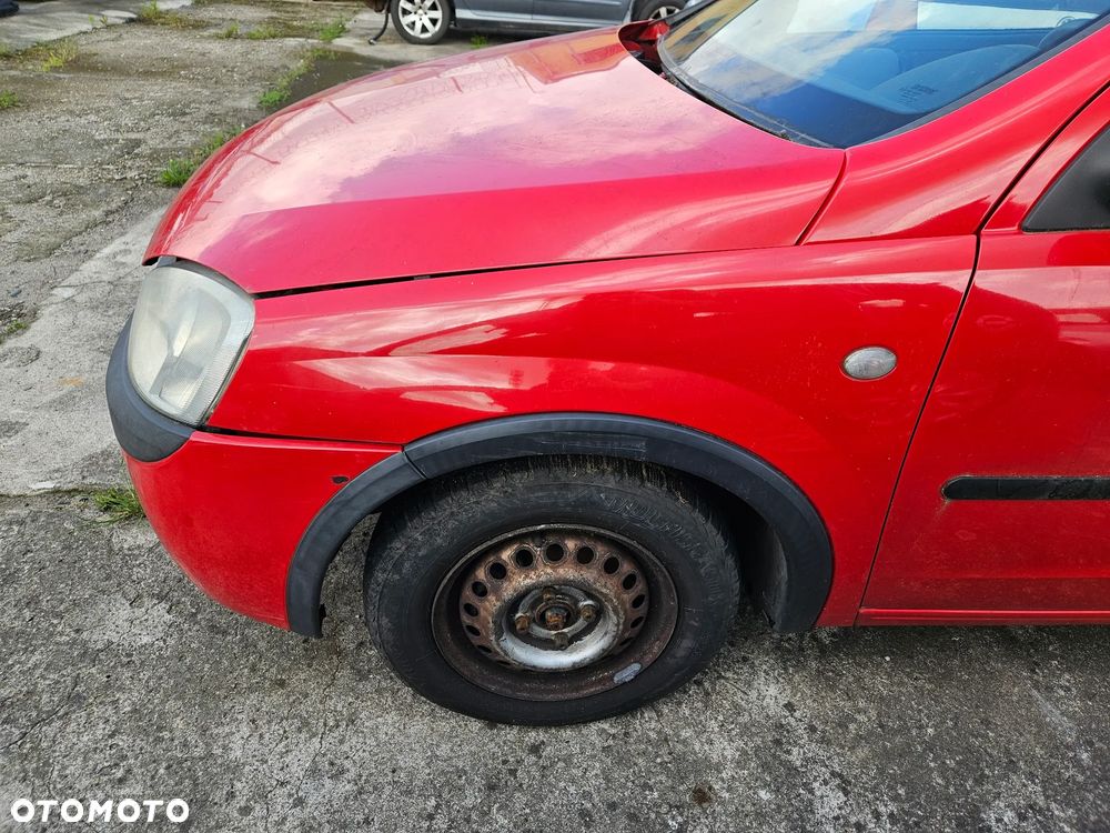 Maska zderzak przedni drzwi lewe prawe błotnik Opel Corsa C 2002r 3d hatchback Z547 - 6