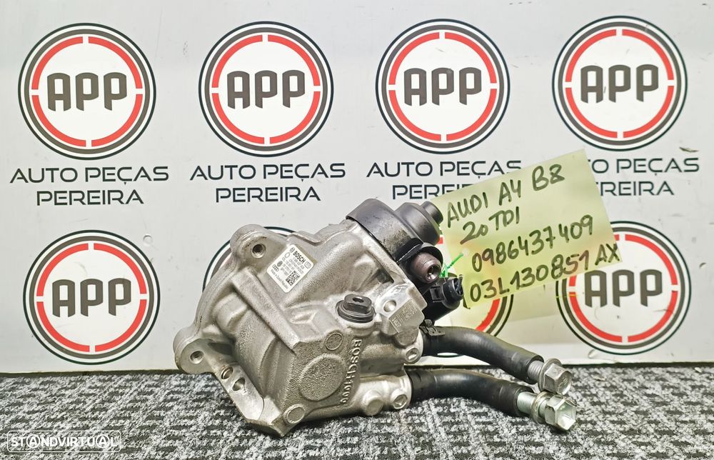 Audi A4 B8 2.0 TDI motor CAGA, injetores, bomba rail. - 2