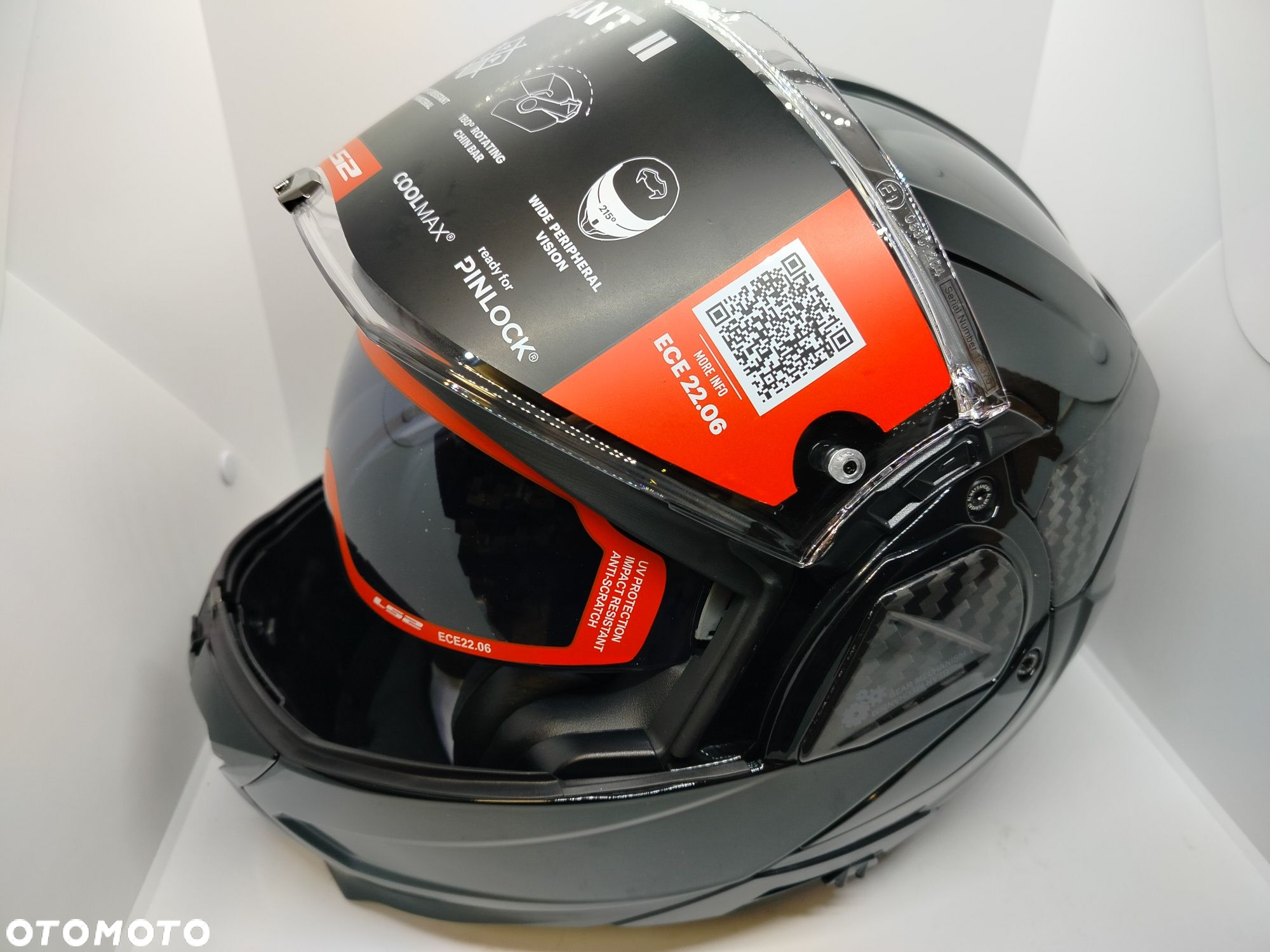 Kask LS2 FF910 ADVANT II, szczęka do tyłu, pinlock, nowość, sklep - 4