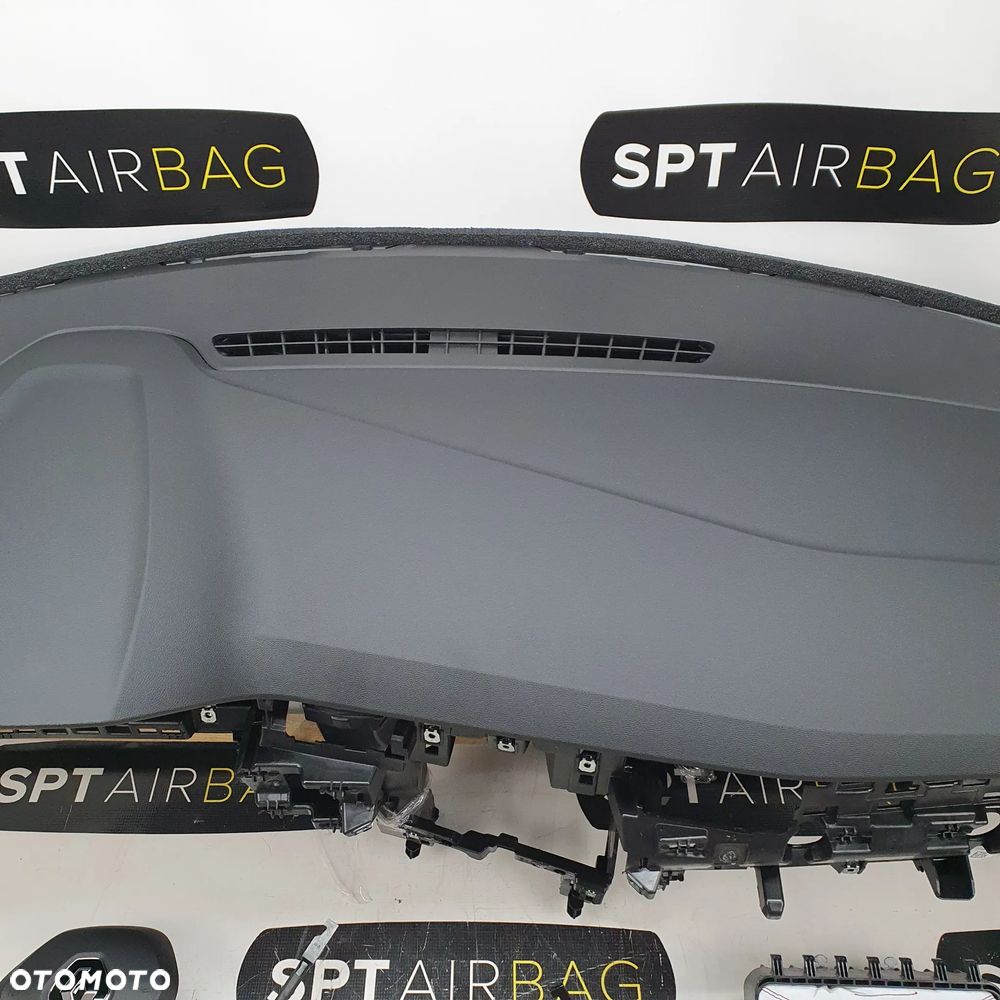 RENAULT CAPTUR II 2 DESKA ROZDZIELCZA KONSOLA KOKPIT PULPIT PODUSZKI AIRBAG AIR BAG PASY KIT SET - 3