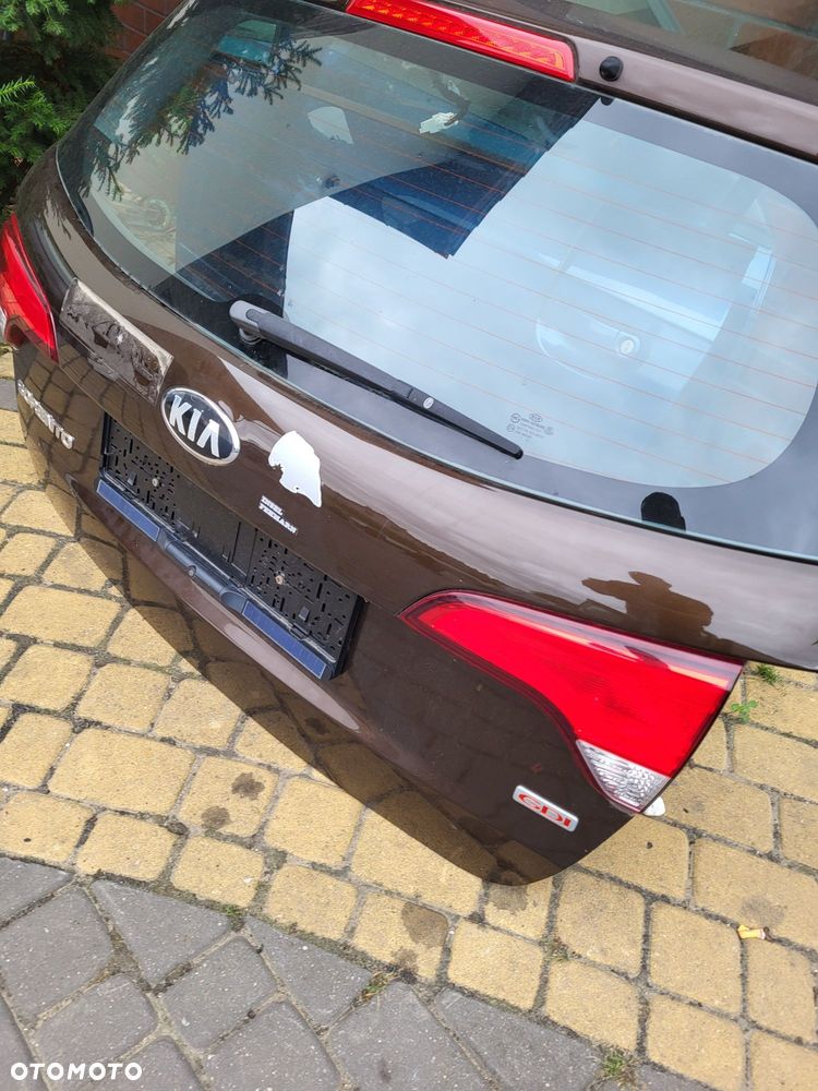 Tylna klapa bagażnika kia sorento 2 fl lakier nbm kompletna 2012r - 4