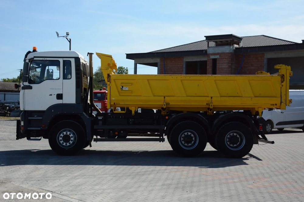 MAN TGA 33.360 / 2008r / Euro 5 / Hydroburta / Specjalny / Czołownica / MEILLER - 14