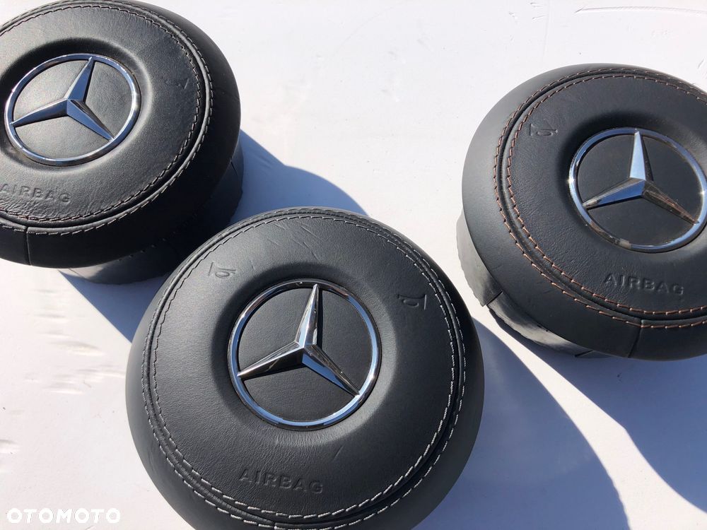MERCEDES S W217 W222 DASHBOARD DESKA KONSOLA KOKPIT PULPIT PÓŁKA PARAPET PODUSZKI AIRBAG PASY PAS KURTYNA CURTAIN SEAT BELT Raz2 - 26