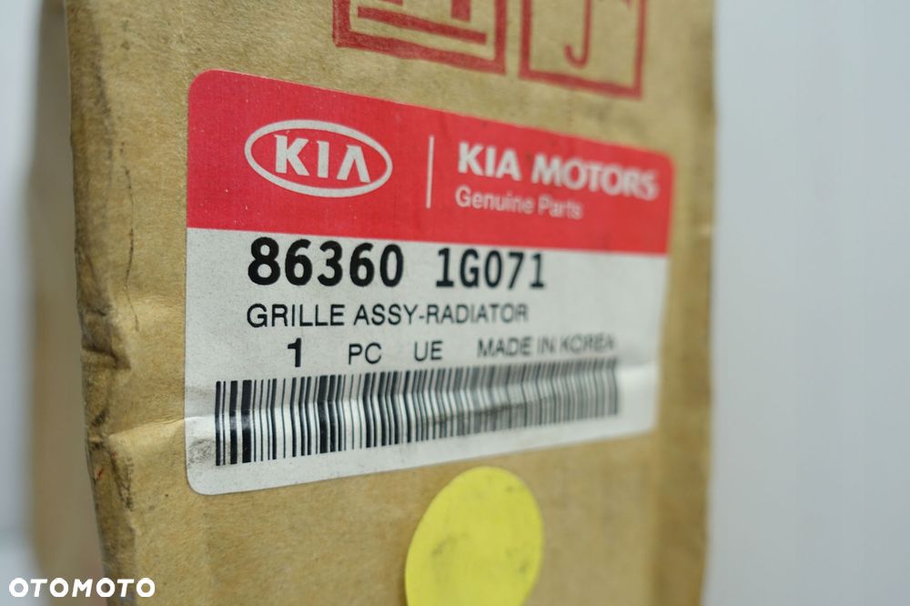 Kia Rio II PRZEDNIA ATRAPA grill gril 86361-1G071 - 2