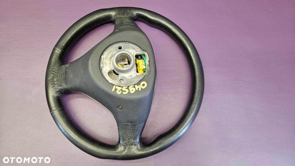 Kierownica Trzy 3 Ramienna Czarna Skóra Soul Air Bag Poduszka Kabel Wtyczka AUDI A4 B6 B7 - 17