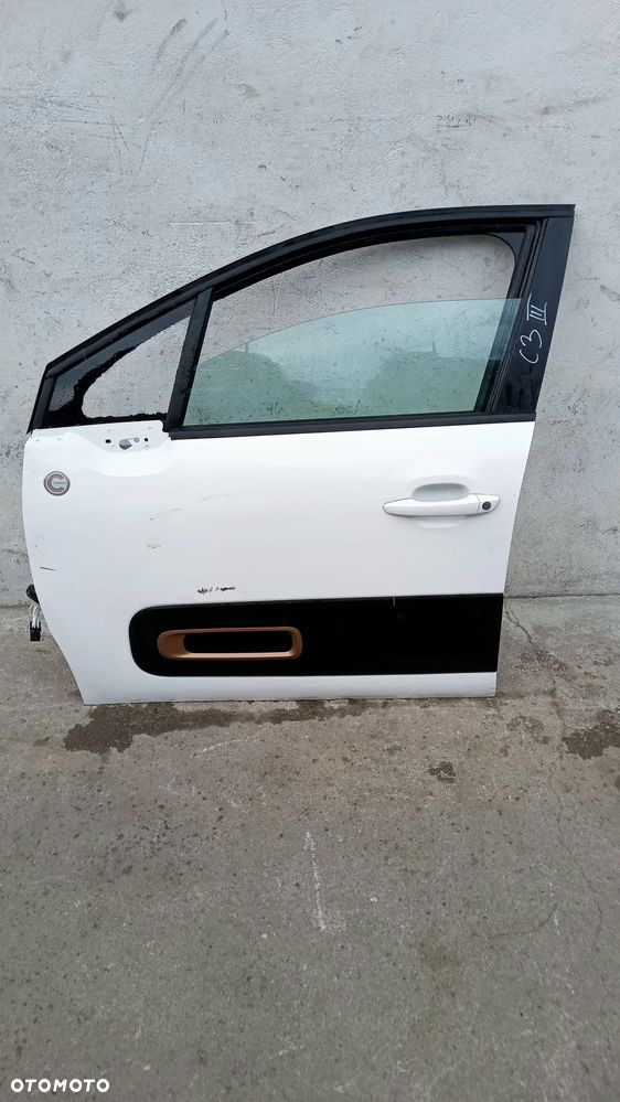 CITROEN C3 III LIFT 20- DRZWI PRZEDNIE PRZÓD - 1