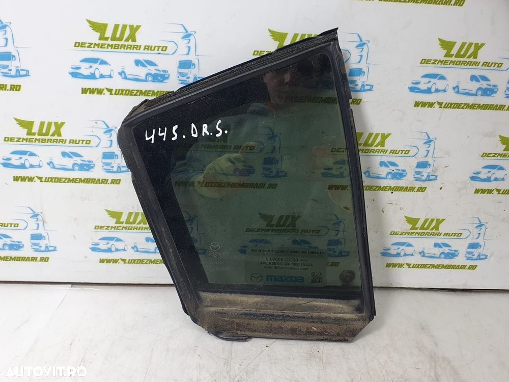 Geam dreapta spate fix Mazda 6 GJ  [din 2012 pana  2015] - 1