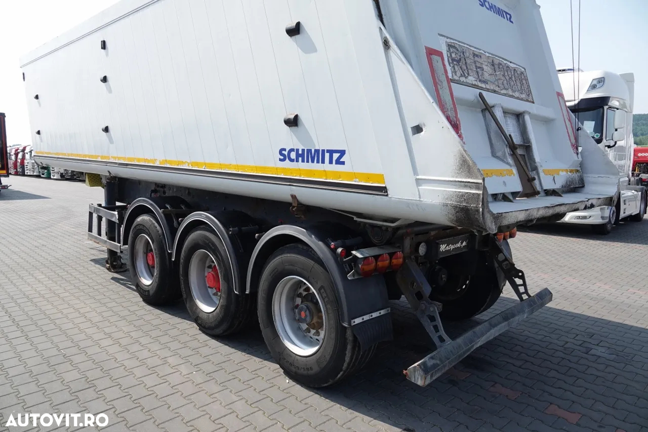 Schmitz Cargobull 40 M3 BASCULATOR / CAMION ALUMINIU / AXIE LIFTATOR / SAF / - 11