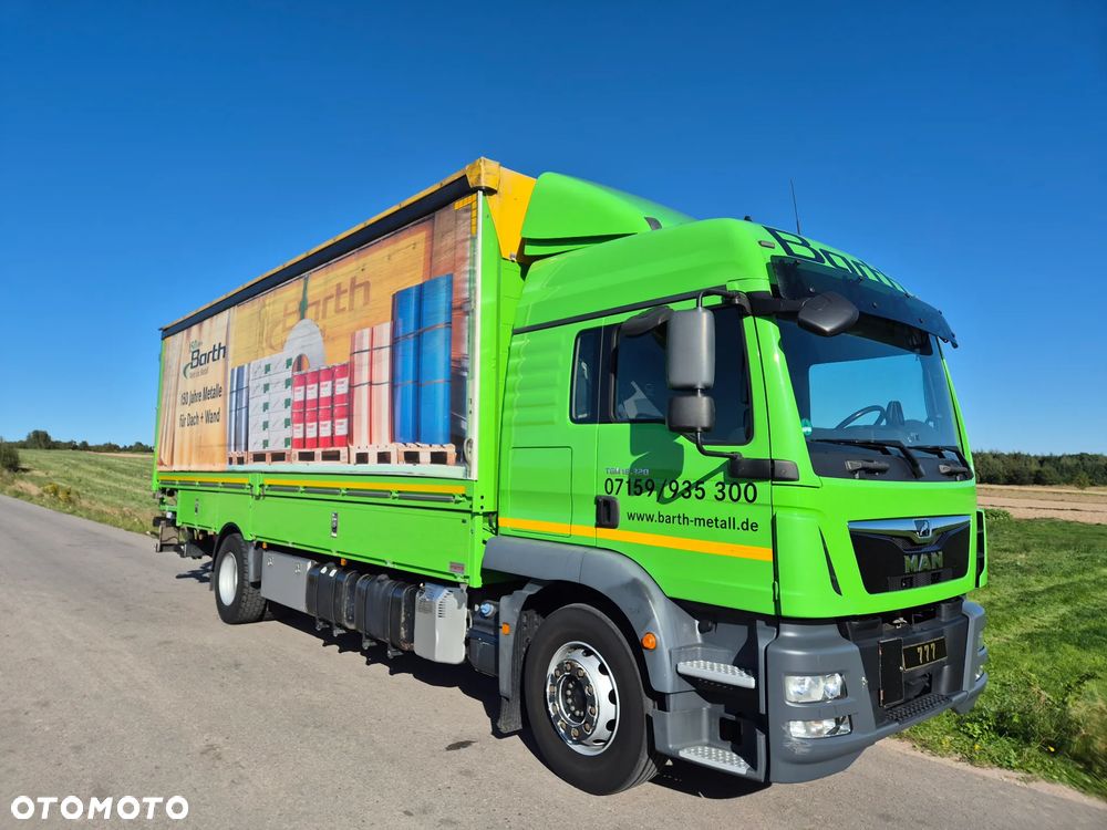 MAN Tgm 18.320 FULL SERWIS UNIKAT TOP ORYGINALNY PRZEBIEG z Niemiec AUTOMAT WINDA ACC Pirelli klima postojowa 18.250 18.290 15.250 15.290 15.320 - 19