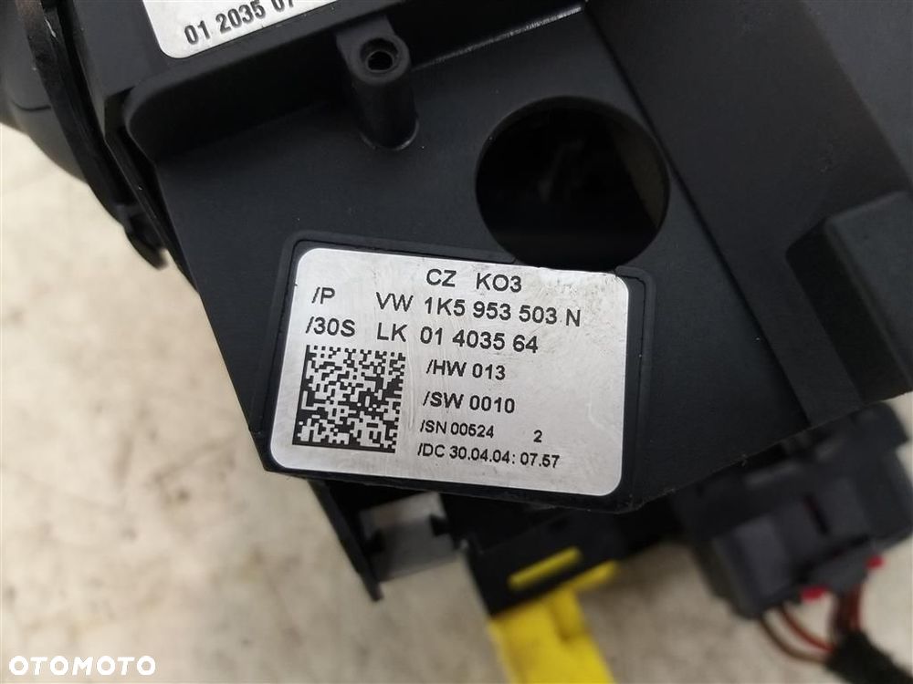 Przełącznik zespolony pająk CZUJNIK KĄTA SKRĘTU Skoda Octavia II 1997-2011 - 5