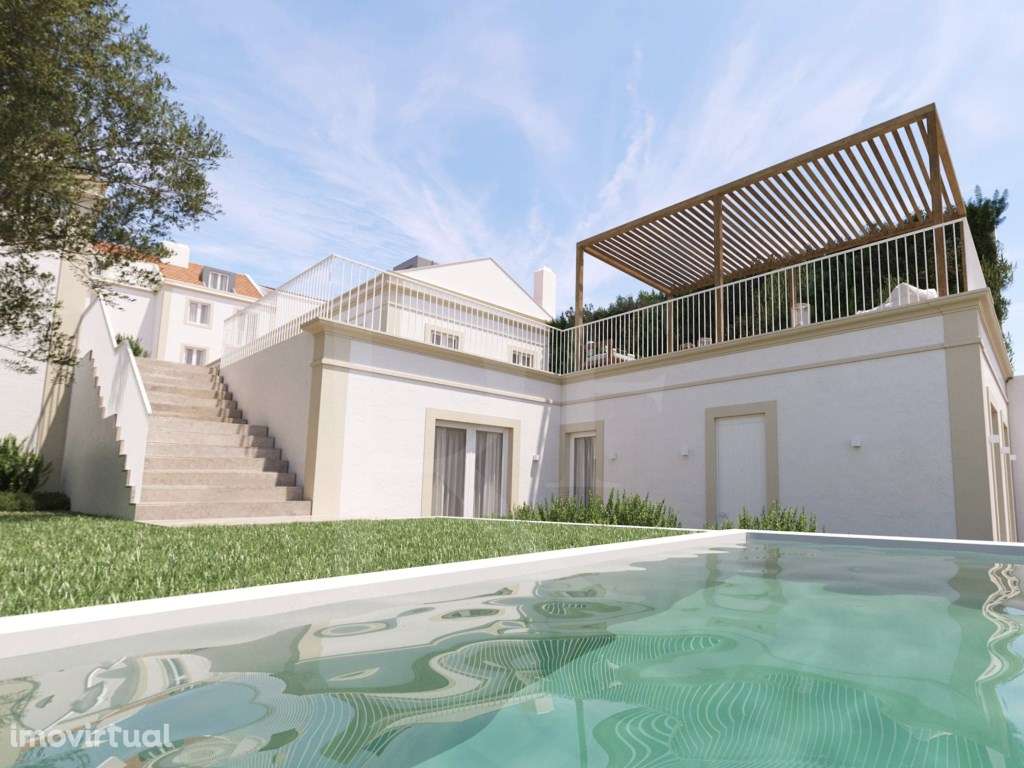 Moradia T2 em condomínio privado com piscina e jardim em Lisboa - Grande imagem: 2/30