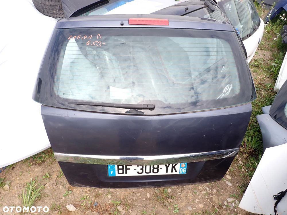 OPEL ZAFIRA B KLAPA BAGAŻNIKA