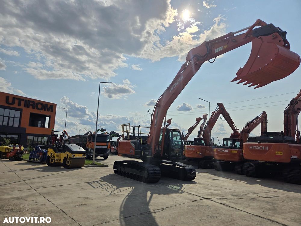 Hitachi ZX210LC-7,  23,4 TONE, 2021, 5.815h, CUPLA RAPIDA+CUPA NOUA 1,3mc+CUPA 0,9m latime+CUPA taluz, inst picon, camera spate si laterale, consum mediu 11,5l/h, ad sapare 7m, 3 pompe hidr, LANT NOU, CA NOU-posibilitate leasing 4 ani-PROMOTIE 96.900 EUR+Tva - 37