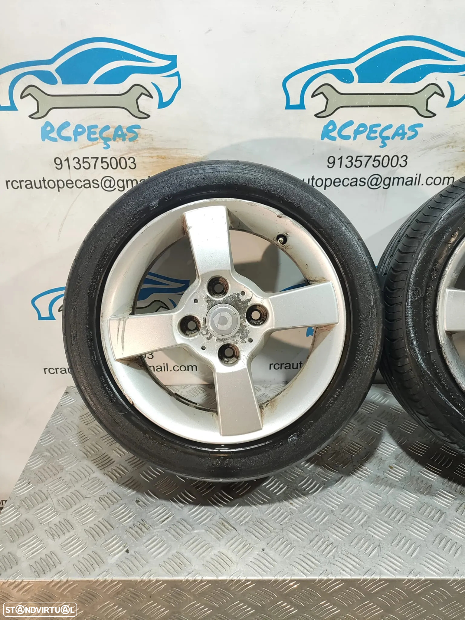 - Jantes 15 Originais SMART FORFOUR 454 6J ET46 4x114,3 - 4