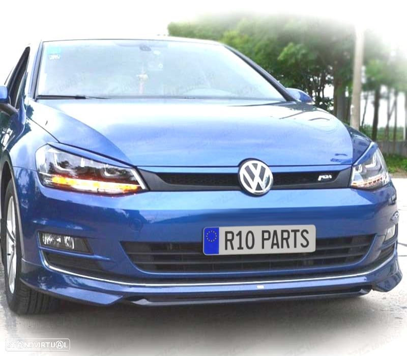 SPOILER LIP FRONTAL VOLKSWAGEN VW GOLF 7 12-20 LOOK ABT - 2
