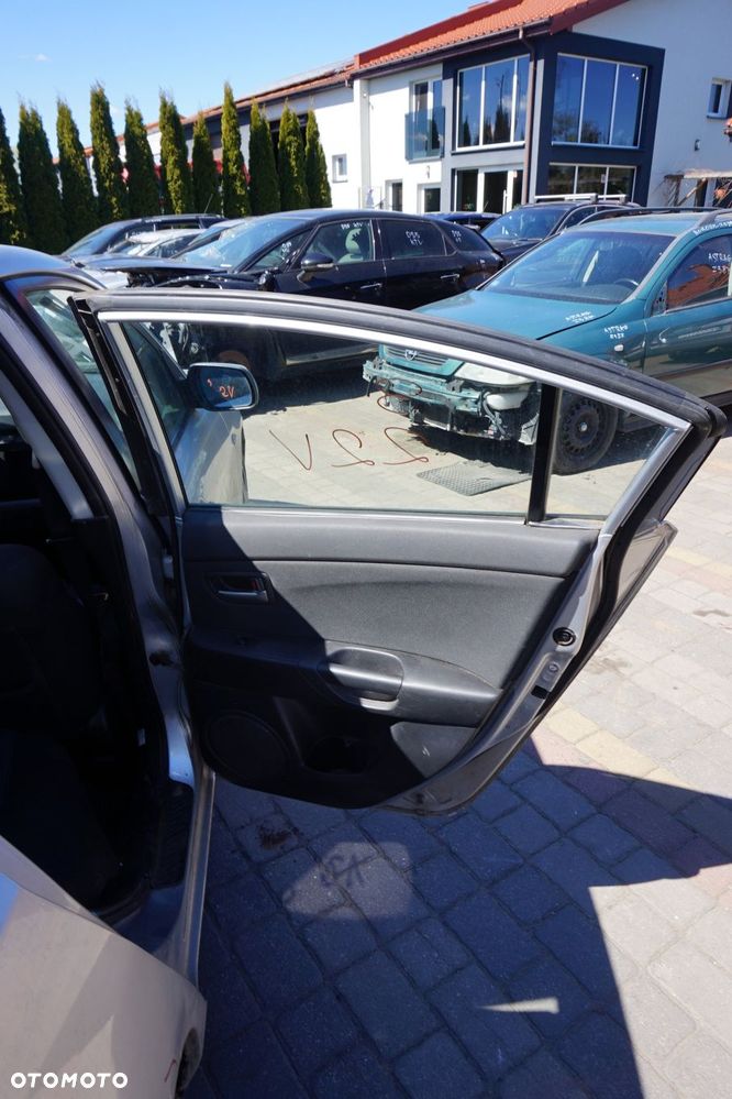 DRZWI TYLNE PRAWE 3 I BK SEDAN 22V  SREBRNY MAZDA 2003-2006 - 9