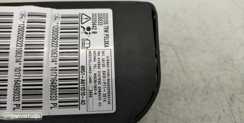 Airbag Banco Fte Dto Ford Focus Ii (Da_, Hcp, Dp) - 2