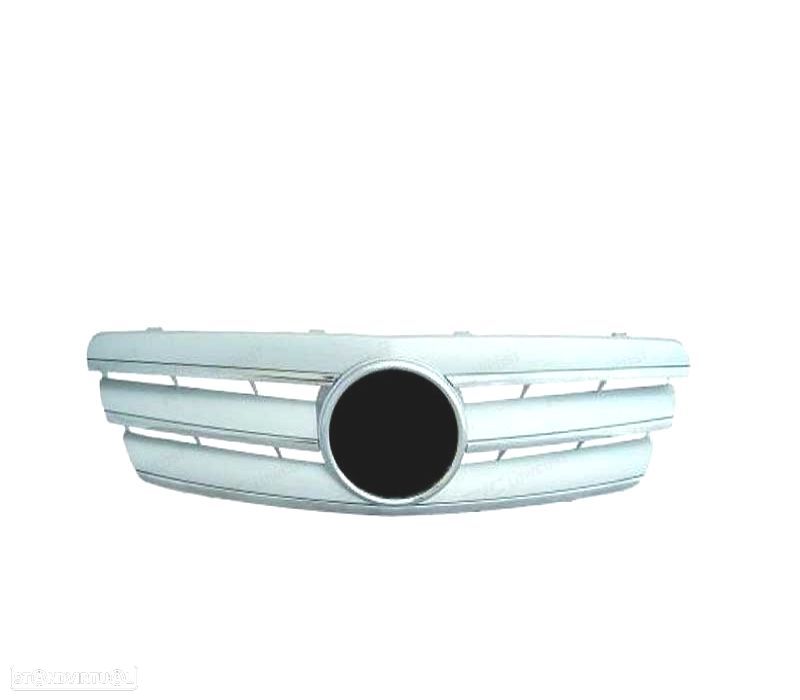GRELHA FRONTAL CROMADA MERCEDES C W203 00-07 - 1