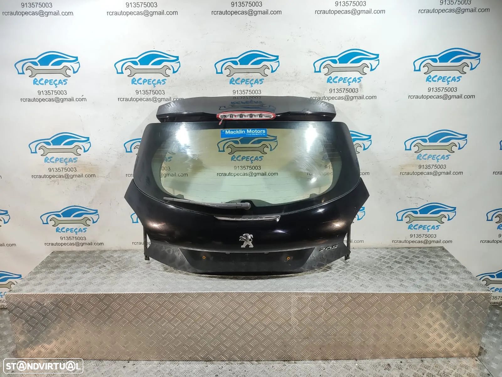 Porta Tampa Mala Peugeot 208 fase 1 2012 - 2019 - 1