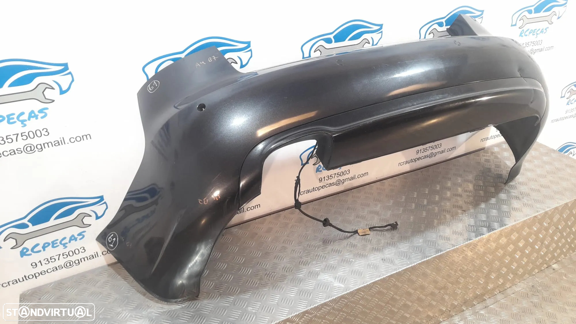 PARACHOQUES TRASEIRO TRÁS AUDI A4 B7 8EC SLINE S LINE S-LINE  8E5807511L 8E5 807 511 L 8E5807511 SENSOR SENSORES PARA-CHOQUES PARA CHOQUES - 2
