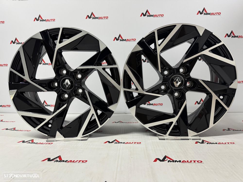 Jantes Renault Megane 2025 Preto Polido 17