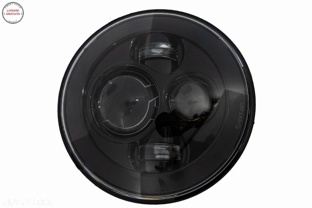 Faruri Full LED CREE Dublu Proiector Jeep Wrangler JK TJ LJ Land ROVER Defender Me- livrare gratuita - 2