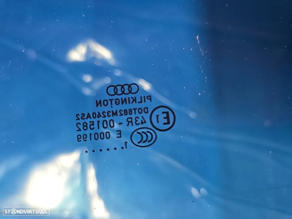 Vidro da porta traseira direita vidro laterais para audi a4 b8 8k  2008- Carro (2x no estoque) - 4