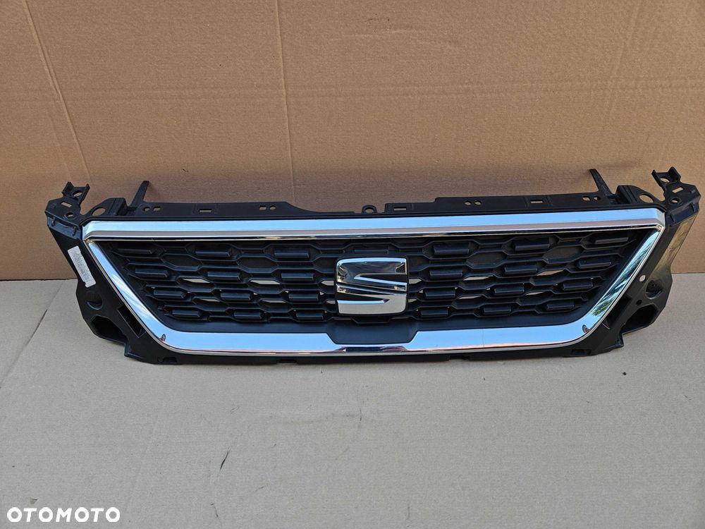 SEAT IBIZA 5 V 17- grill gril atrapa zderzaka chrom kratka 6F0853654D - 6