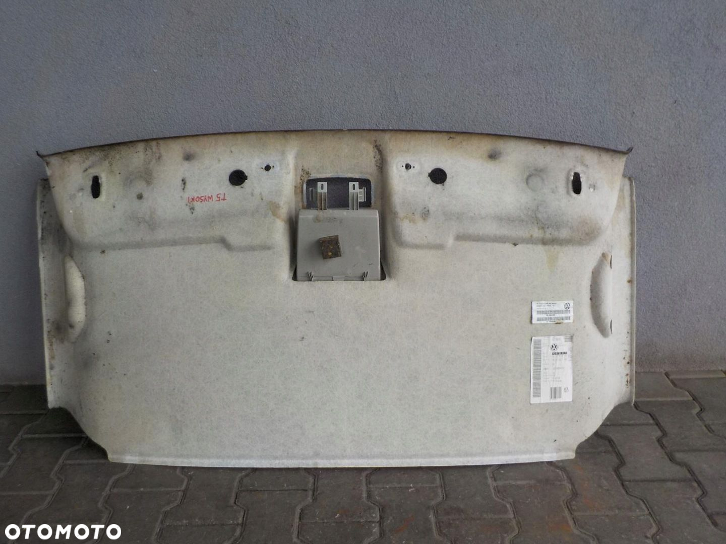 VW T5 PODSUFITKA PRZÓD PRZEDNIA WYSOKI - 2