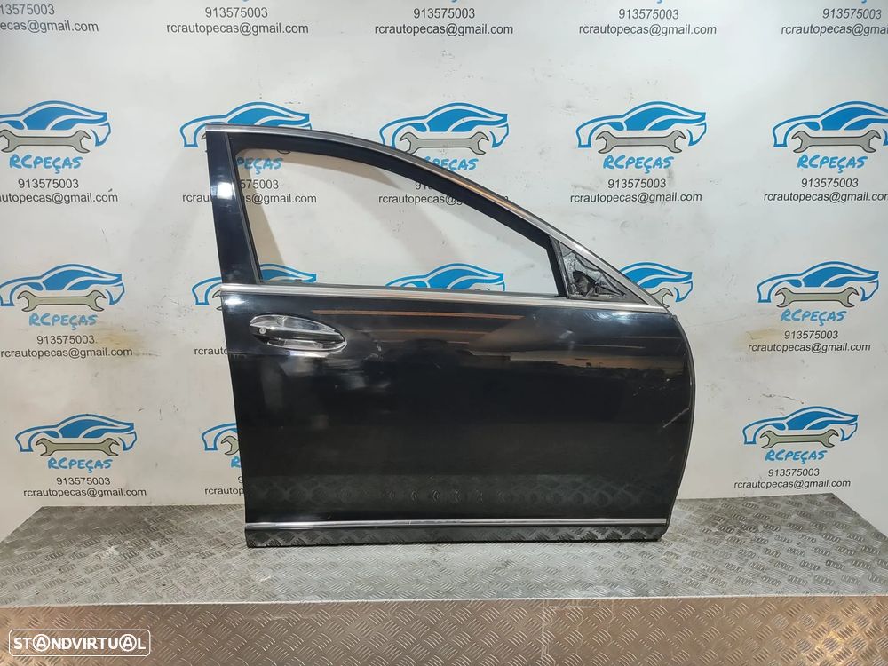 Porta frente Direita MERCEDES BENZ CLASS S W221 Fecho Elevador Motor Puxador Vidro - 1