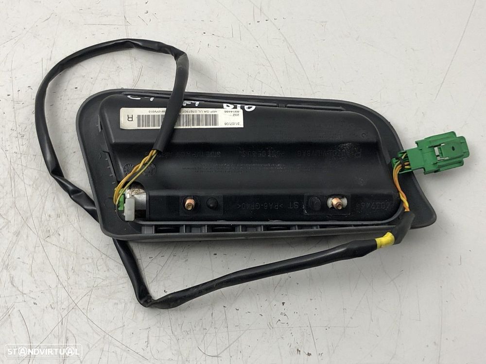 Airbag do banco Dto Preto Usado CITROЁN C1 1.4 HDi | 06.05 - 09.14 REF. 73910YV0... - 2