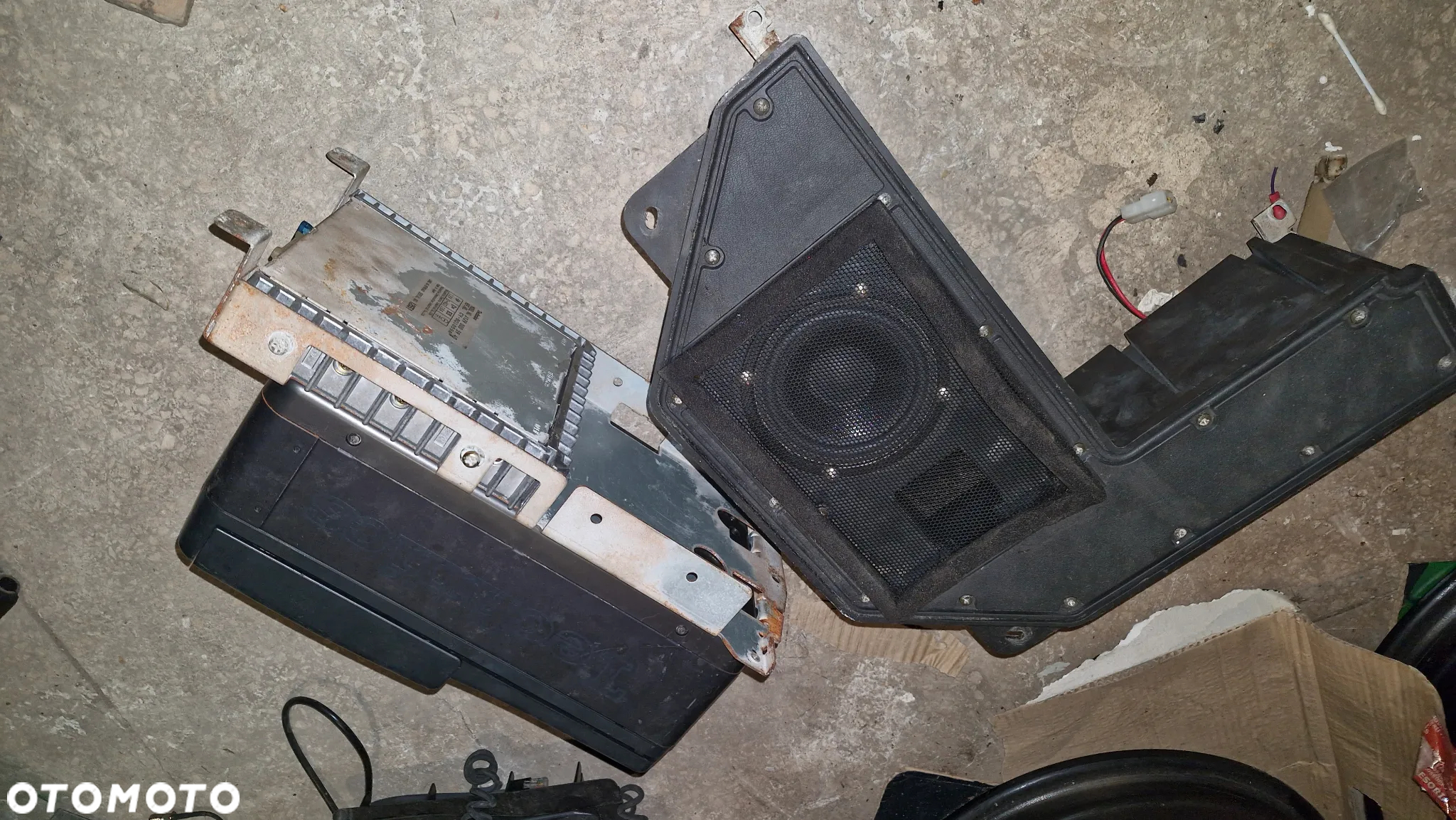 głośnik zmieniarka wzmacniacz TECHNICS Mercedes R129 - 7