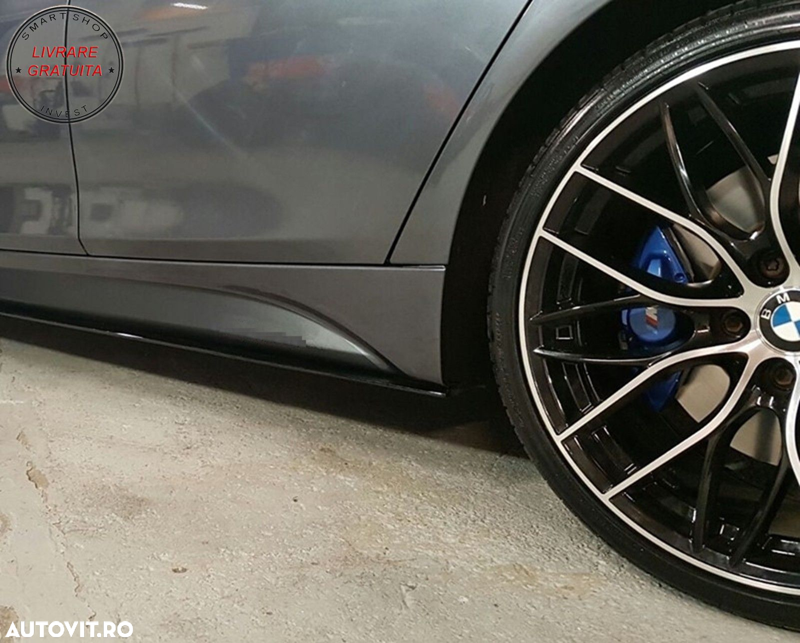 Stickere Laterale BMW Seria 5 F10 F11 (2011-2017) Gri Inchis- livrare gratuita - 4