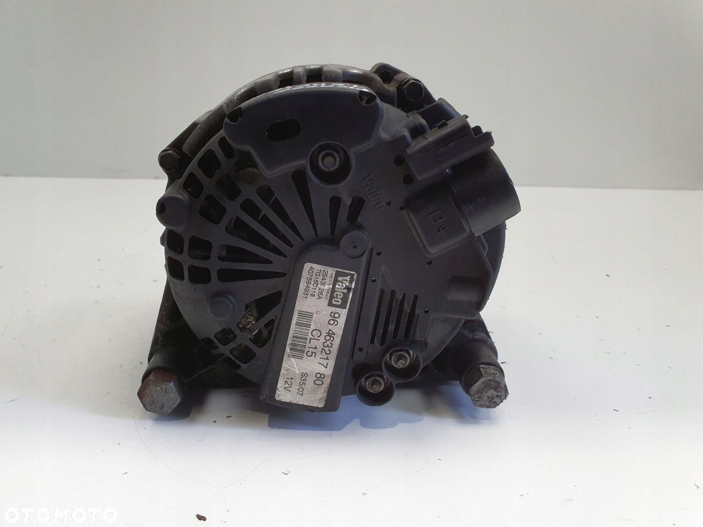 Citroen Xsara Picasso 1.6 HDI ALTERNATOR 9646321780 valeo - 4