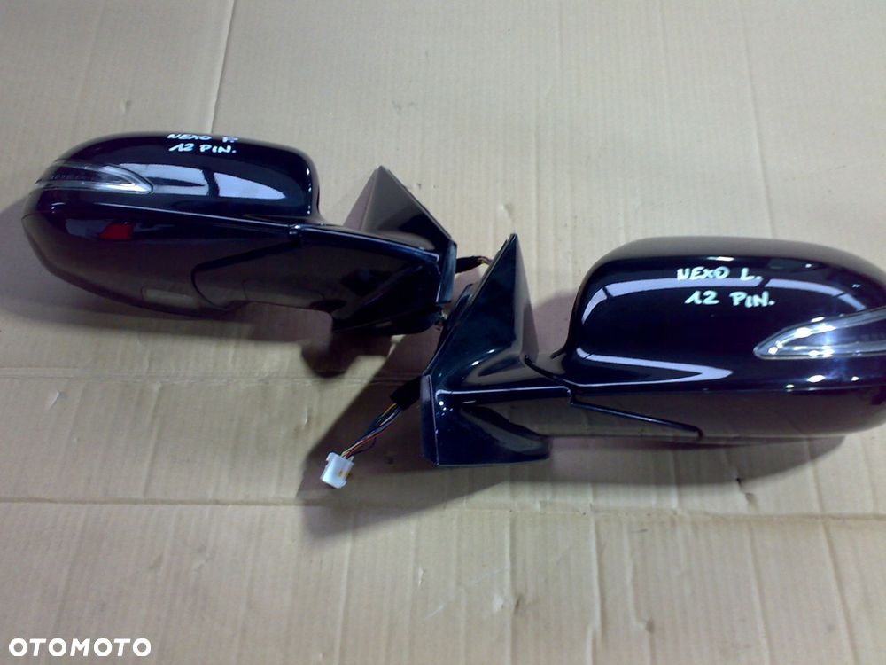 hyundai nexo 2018 - lusterko zew. prawe lewe 12 pin. idealne - 1