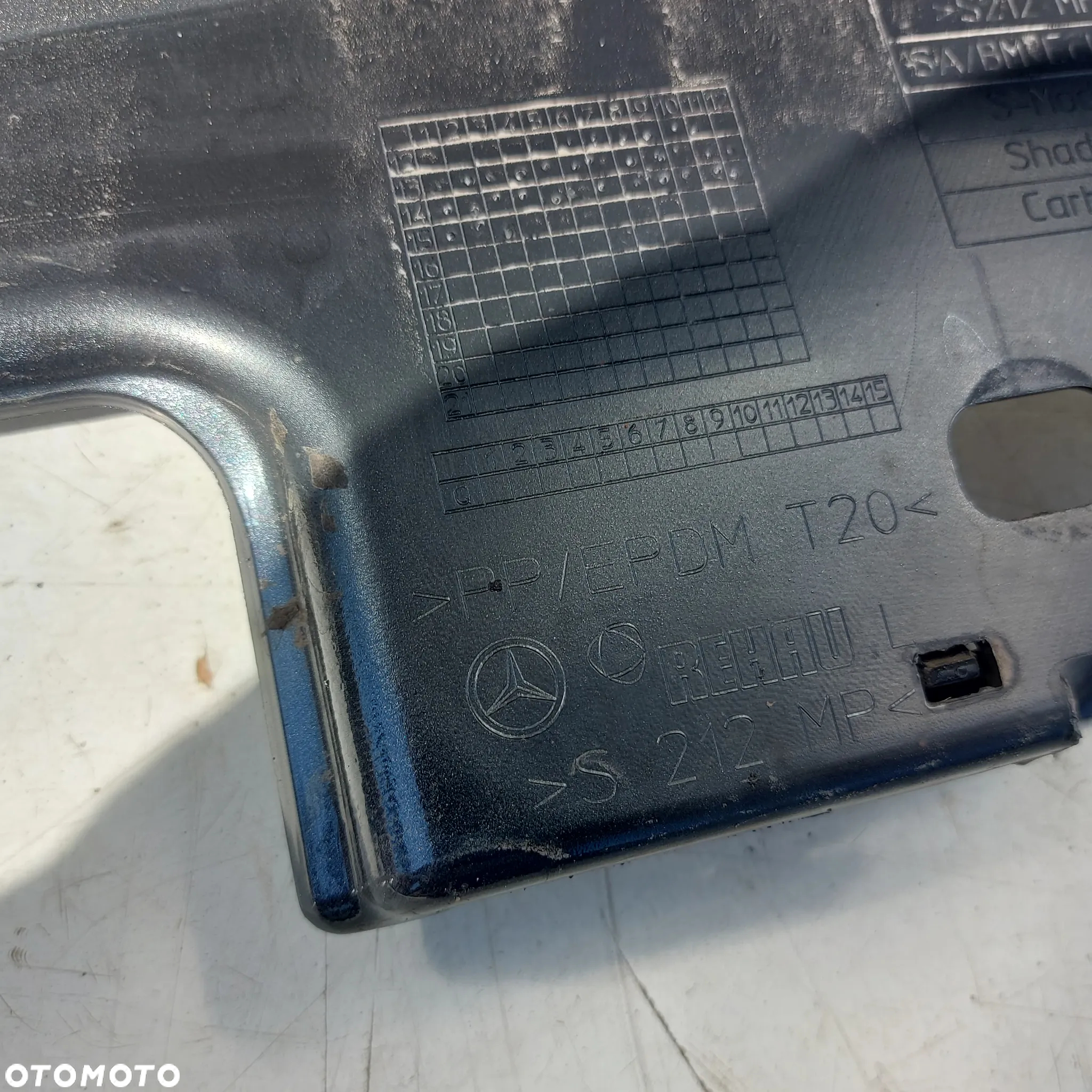 LISTWA PROGOWA LEWA AMG 755 LAK MERCEDES E W212 LIFT COMBI KOMBI ORYGINAL DEMONTAZ 2126902340 - 8