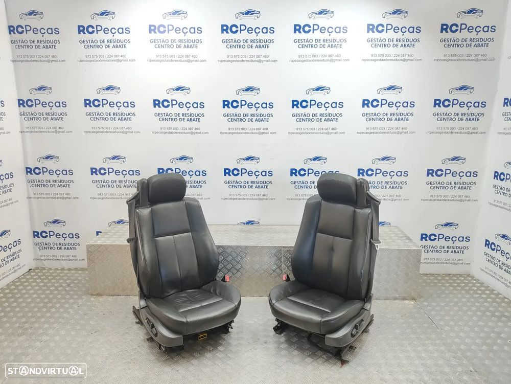 Conjunto Bancos Frente Frontais Pele BMW Serie 6 E64 Cabrio Eletricos 2003 a 2010 - 7