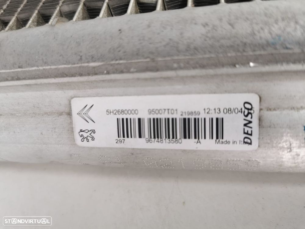 Radiador Ar Condicionado - Peugeot 208 I (2016) - 4