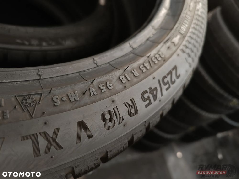 ŚLĄSK 4 X ZIMA 225/45R18 95V XL CONTINENTAL WINTER CONTACT TS870P KOMPLET - 8