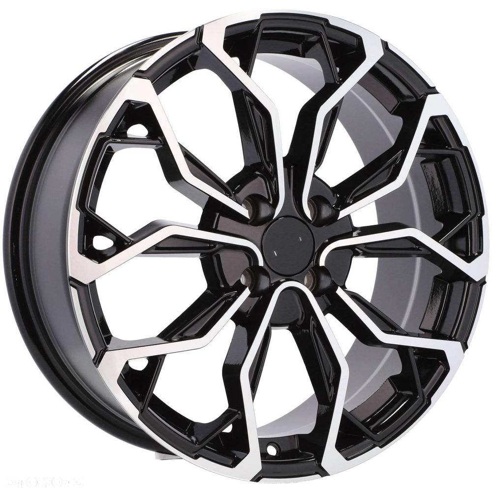 4x Felgi 17 m.in. do RENAULT Captur Clio III IV V Grand Scenic Megane HYUNDAI I20 - XF260 (BK1058) - 2