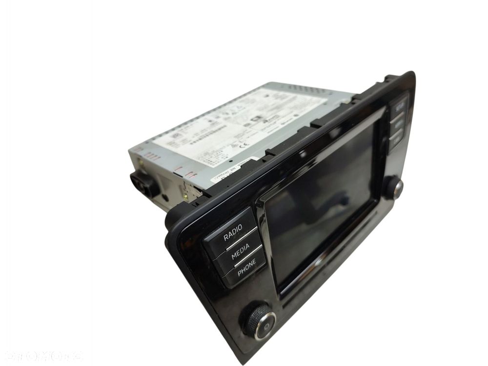 RADIO FABRYCZNE SKODA RAPID (2012-2017) 5JA035871C - 7