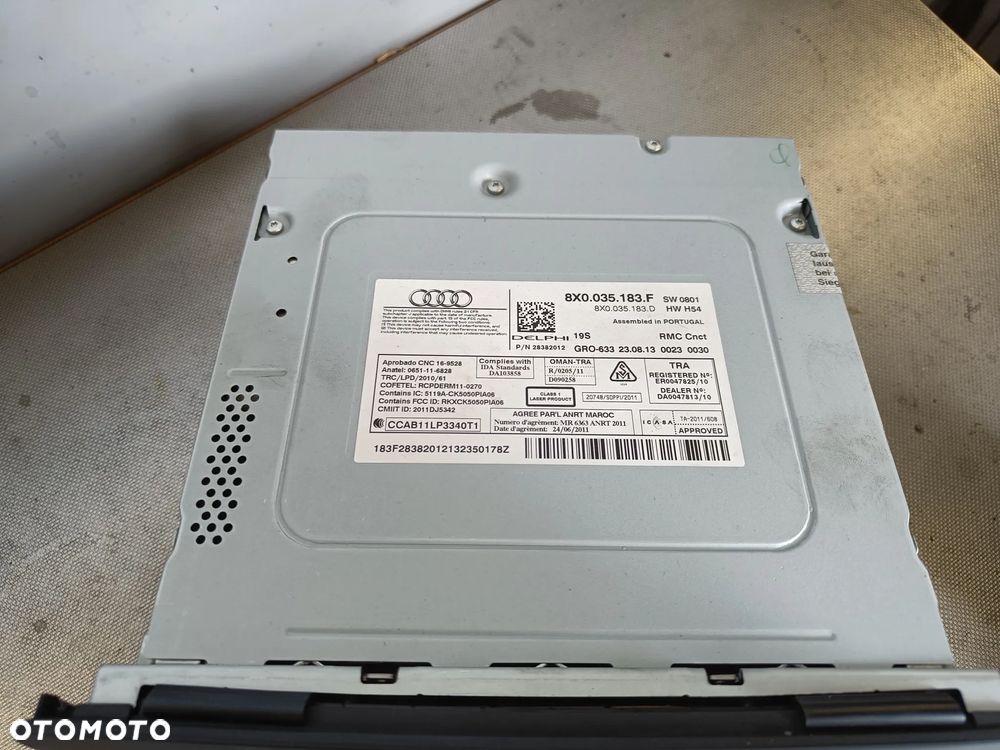 Radio Audi A1 8X 8X0035183F - 6
