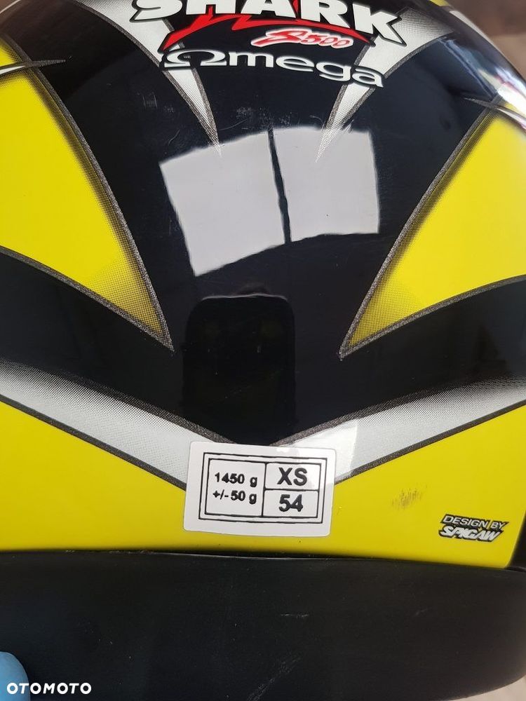 Kask motocyklowy Shark S500 Omega rozmiar XS 54 - 11