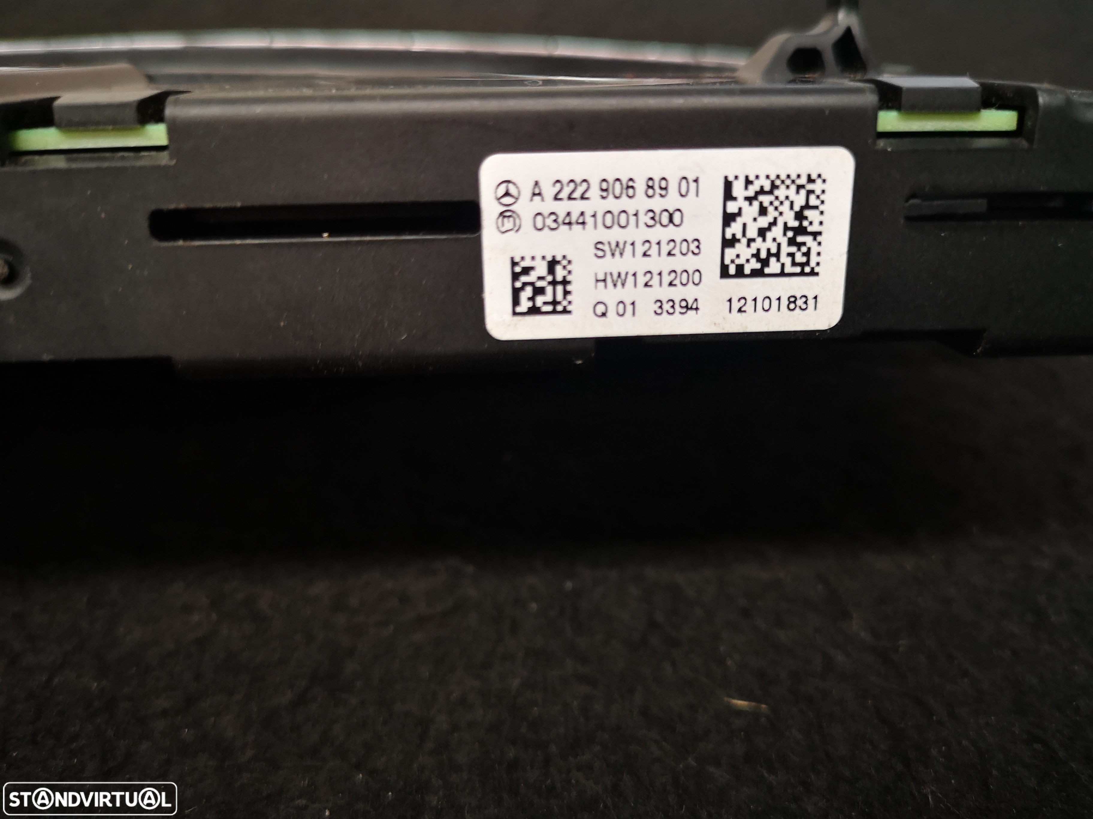 Comando sofagem  Interruptores da consola central Mercedes w222 class S 2014-2017 - 5
