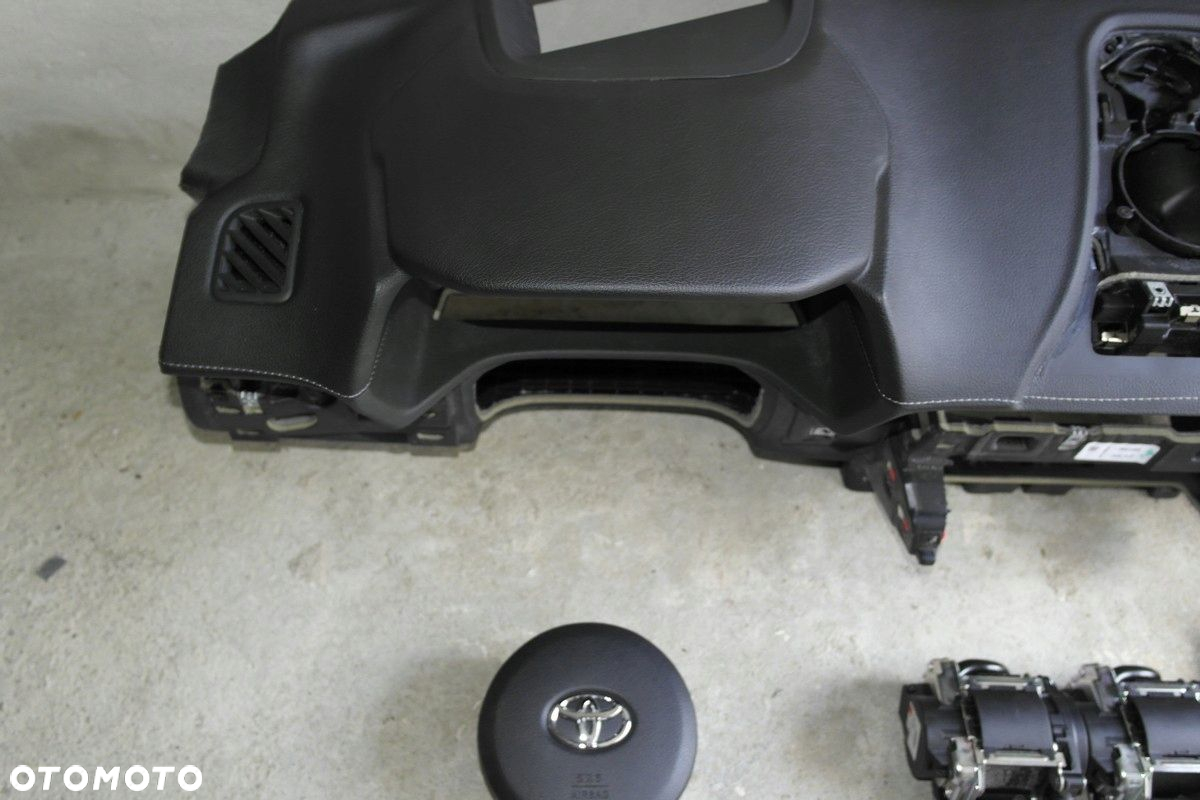 TOYOTA SUPRA MK4 AIRBAG PASY DESKA KONSOLA KOKPIT PULPIT PÓŁKA PAS - 3
