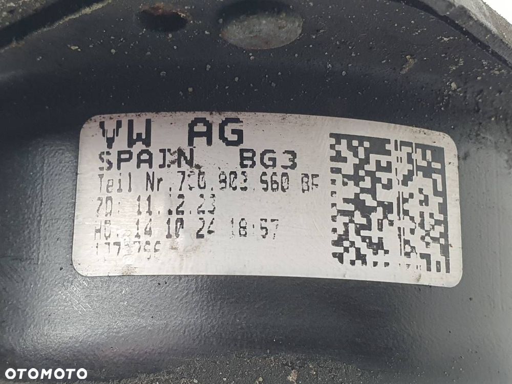 WINDA KOŁA ZAPASOWEGO KOMPLET VW CRAFTER II 7C0803660BF 7C0805350F - 4