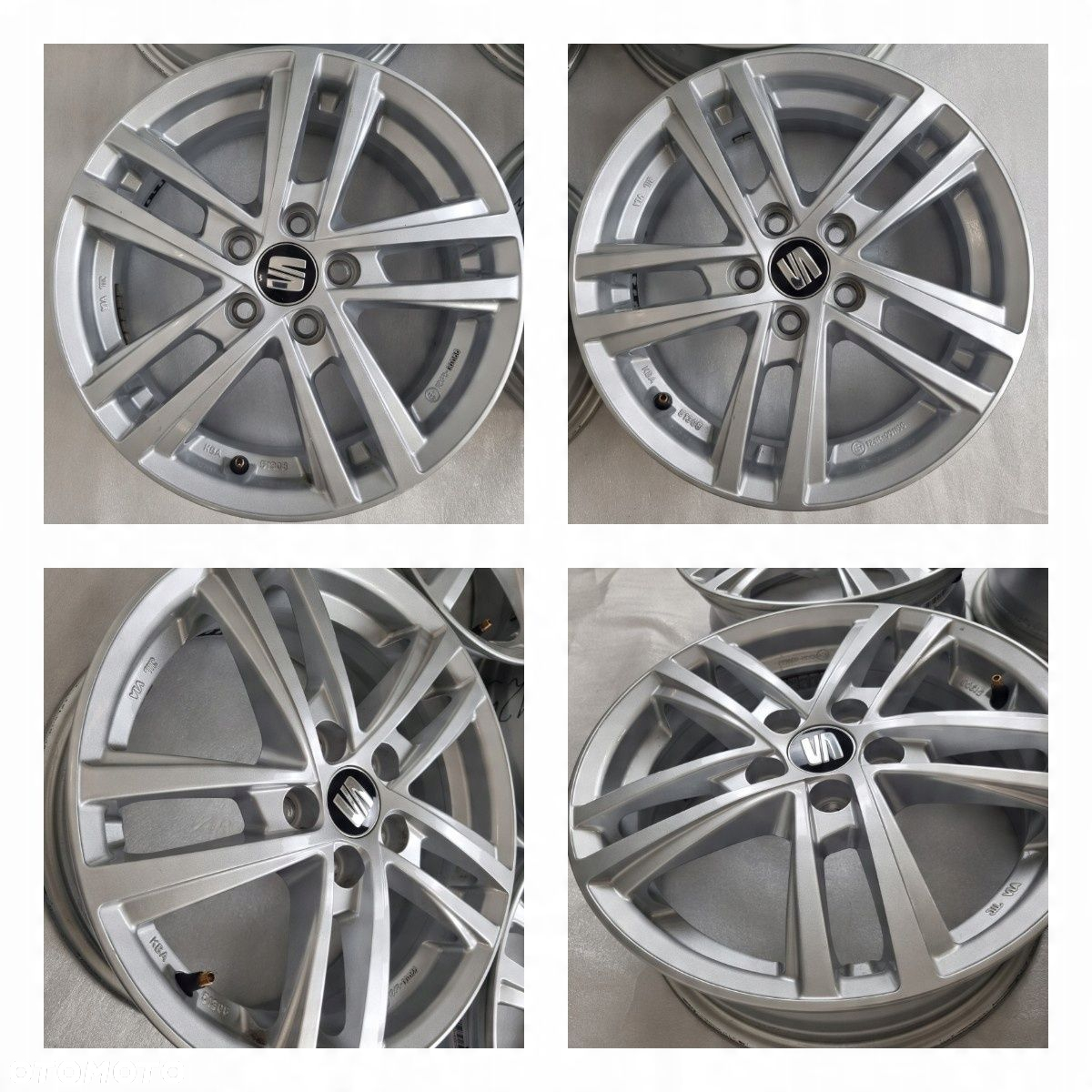 FELGI SEAT IBIZA 5,5x15 15 ET40 5x100 57,1 SE025515 - 4