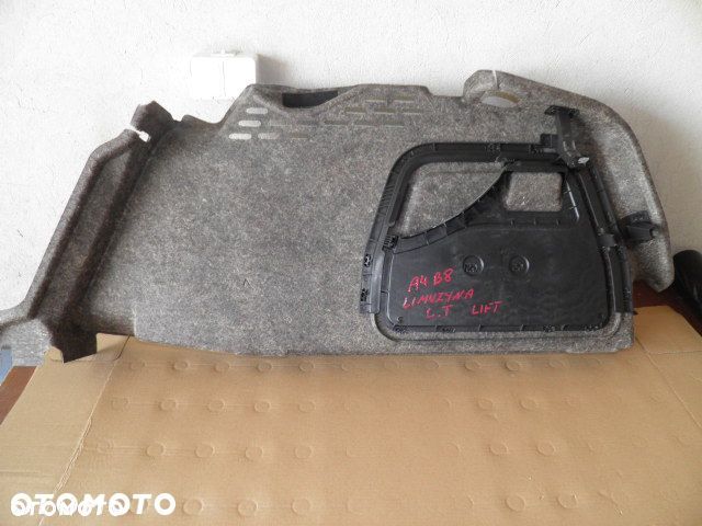 TAPICERKA BAGAŻNIKA AUDI A4 B8 LIMUZYNA 2012R - 4